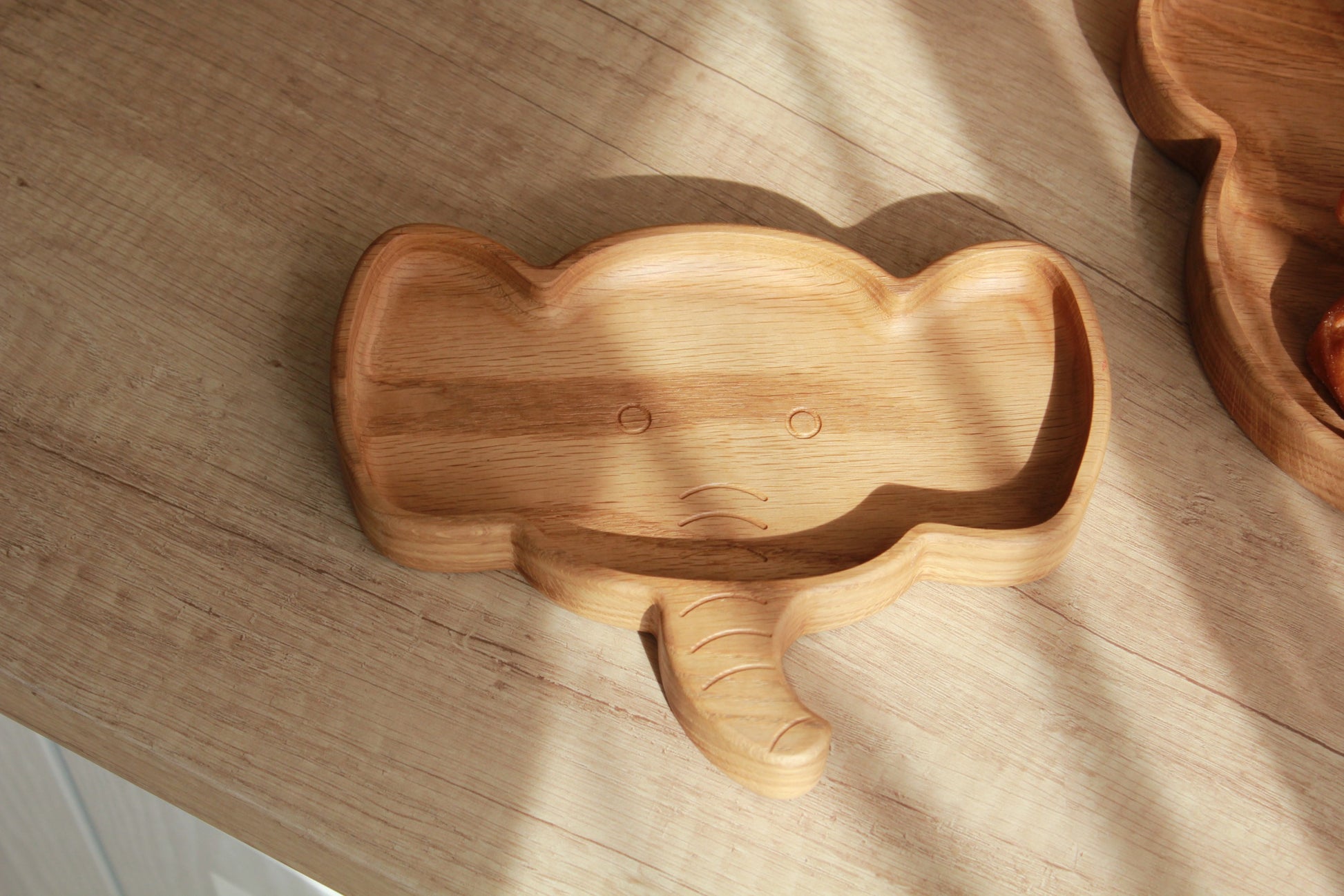 Wooden Plate For Kids - Elephant