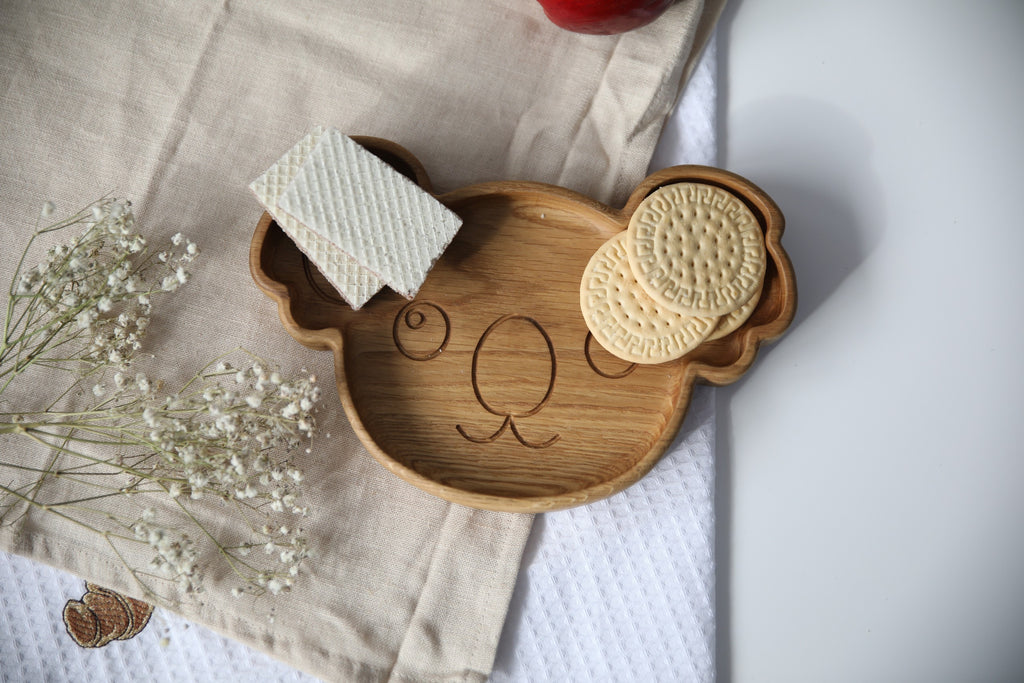 Wooden Plate For Kids - Koala