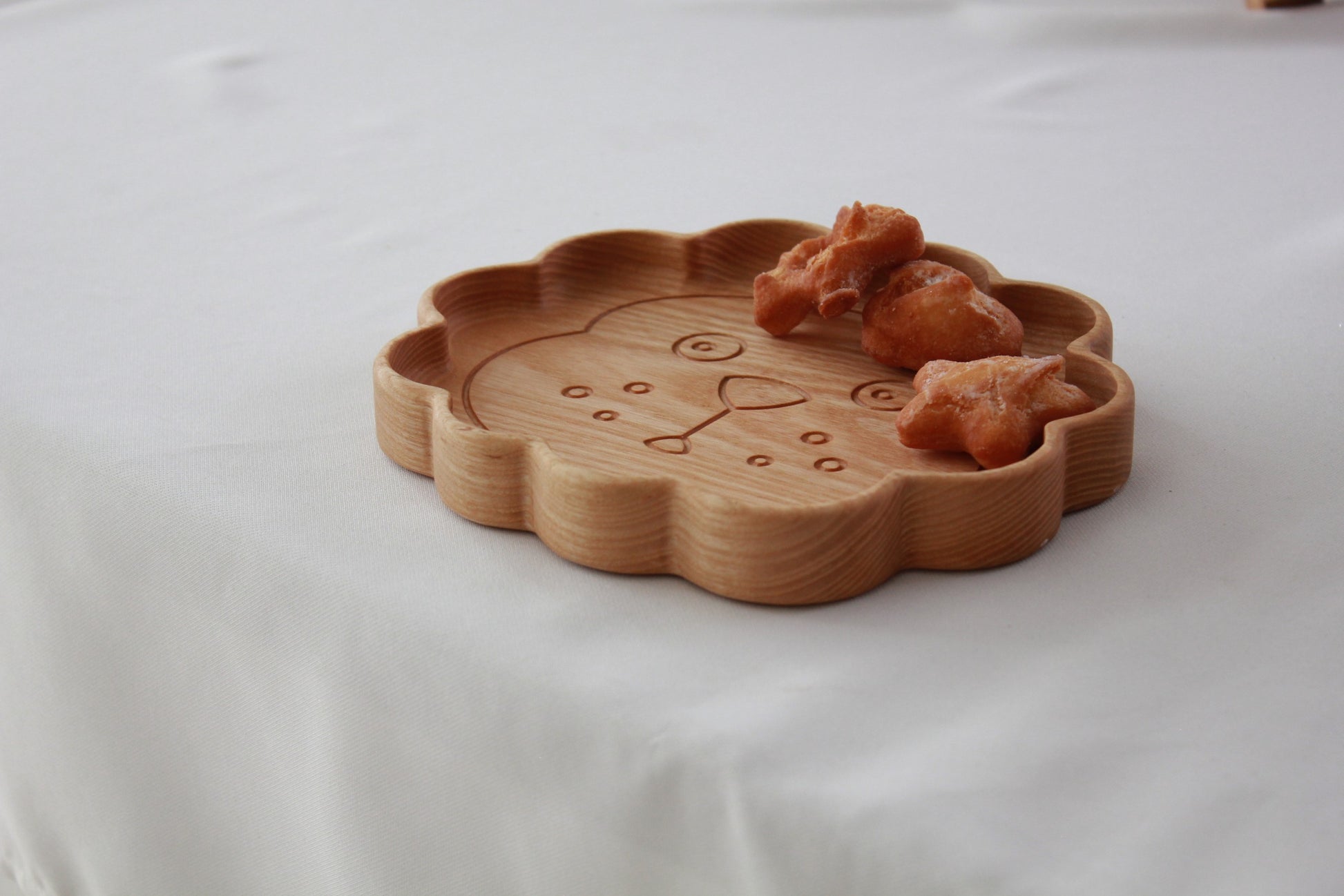 Wooden Plate For Kids - Lion