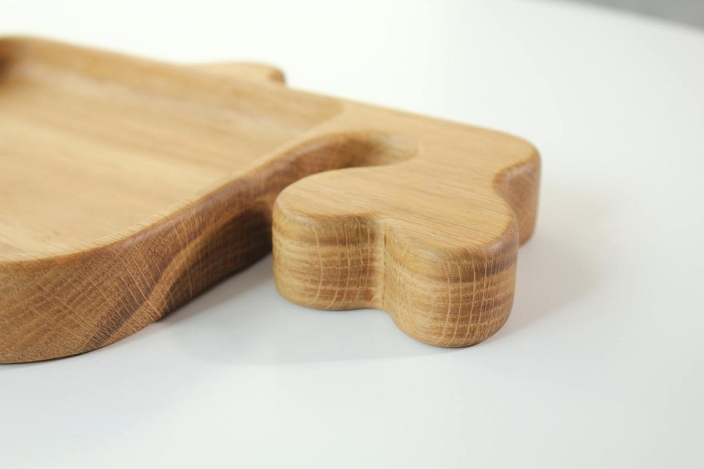 Wooden Plate For Kids - Whale