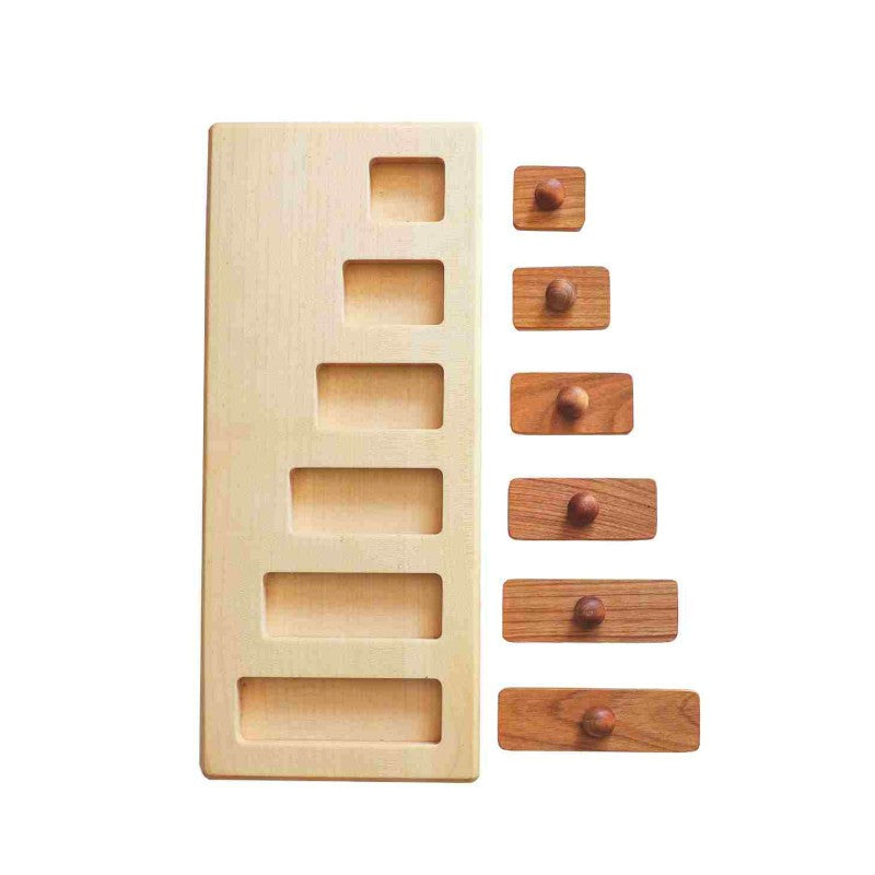 Wooden Puzzle Blocks - Long and Short