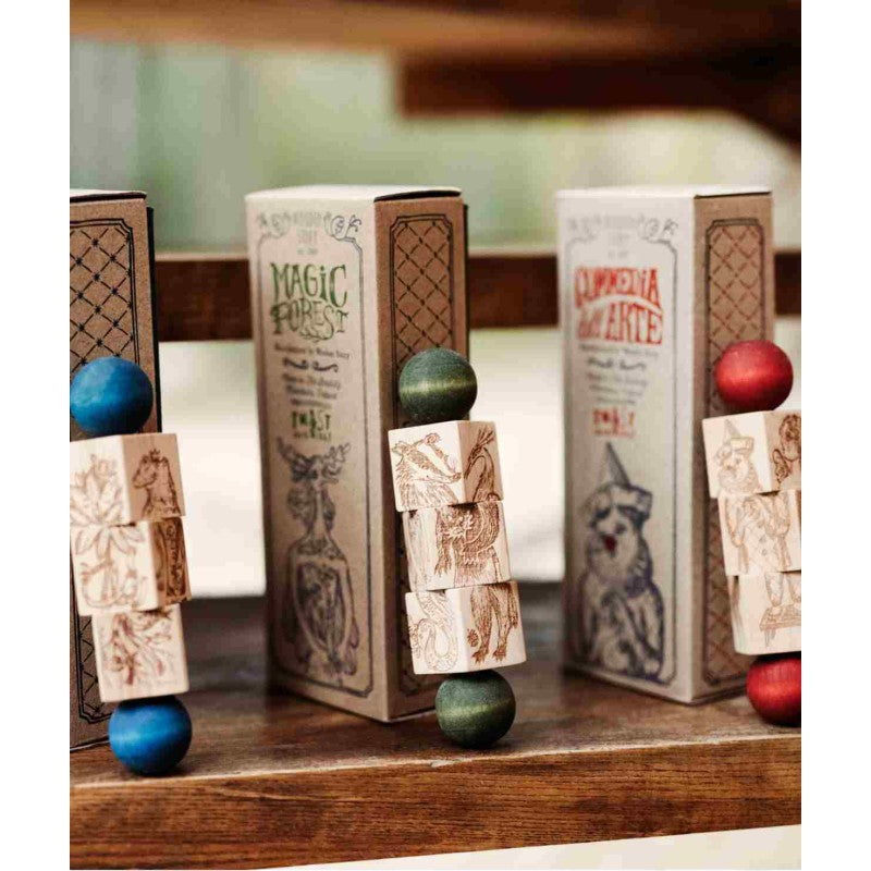 Secret Garden Wooden Spinning Puzzle - Colorful