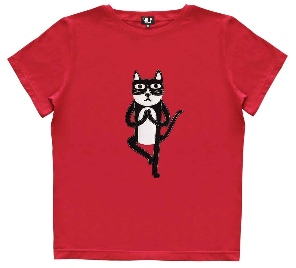 Women’s Yoga Cat T-Shirt